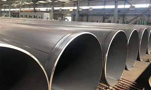 Tubería de acero LSAW, Tubería de soldadura por arco sumergido longitudinalmente, Tubería de acero DSAW, Tubería de acero ERW, Tubería de acero al carbono ERW, Tubería de acero suave