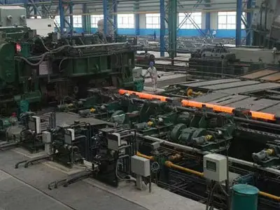 Steel pipe piercing equipment