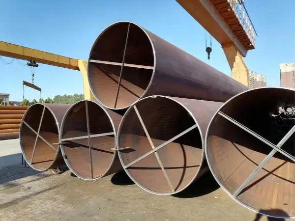 Presoldadura de tubos de acero LSAW, proceso de presoldadura de tubos de acero en espiral