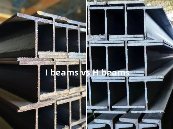 Diferencia entre vigas en I y vigas en H, vigas en I vs vigas en H