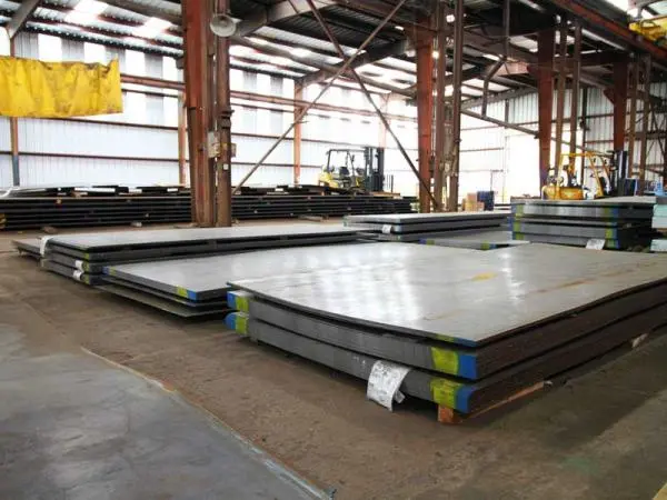 weathering steel plates identifing